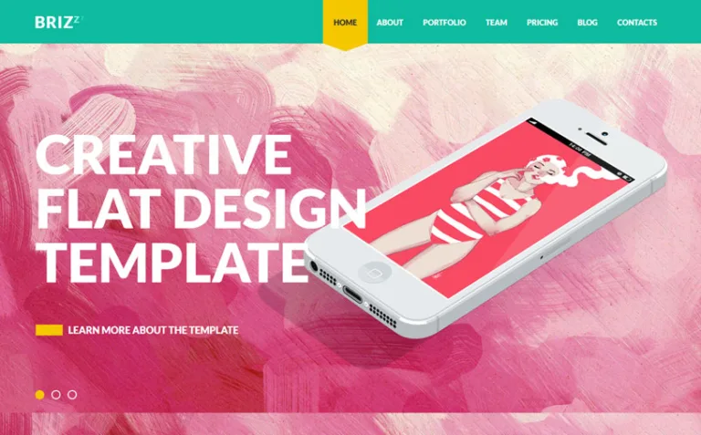 9 Best Flat Design Website Templates for 2026