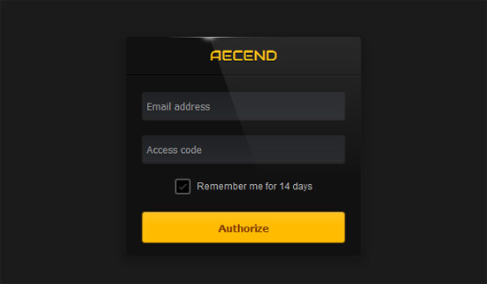 flickering login 