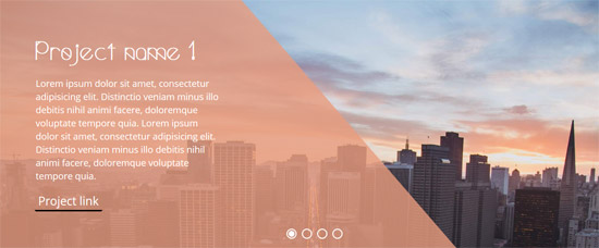 Fullscreen drag-slider with parallax 