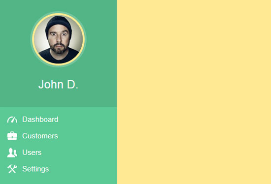 fully responsive css3 menu 