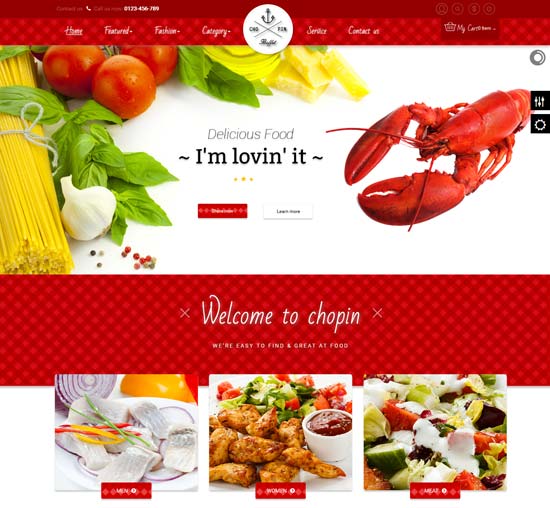 leo chopin restaurant prestashop theme