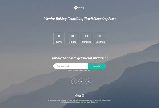maundy free coming soon theme