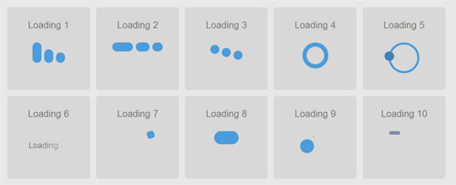 multiple-CSS3-Loading-animations