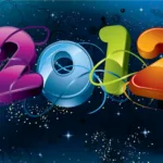 newyea r2012 vector