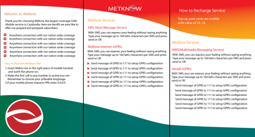 telecom brochures template