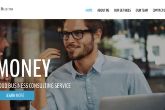 Ubusina – Free HTML5 Bootstrap Website Template