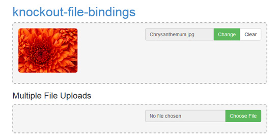 upload preview drag drop html5