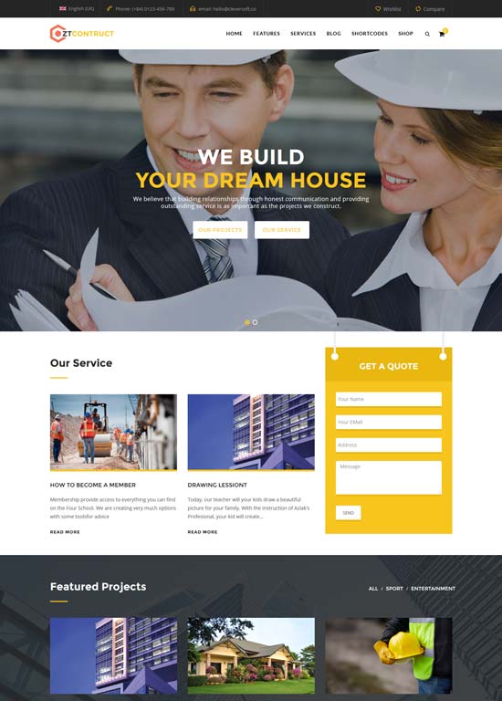 zt construction building joomla template 