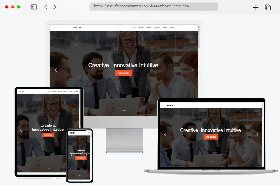 uBeasa – Free HTML5 Website Templates 2024