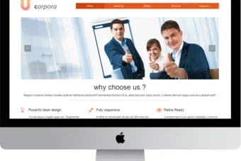 Ucorpora – Free HTML Corporate Website Template